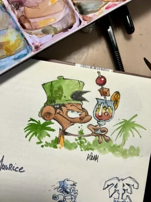 Livre "mission maurice" édition limitée dédicacée, signée et numérotée de 1 à 100