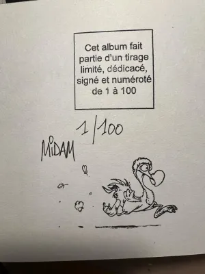 Livre "mission maurice" édition limitée dédicacée, signée et numérotée de 1 à 100