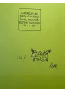 Livre "Les modèles mathématiques de Midam"  édition limitée dédicacée, signée et numérotée de 1 à 100
