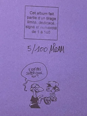 Livre "Art du Gag" édition limitée dédicacée, signée et numérotée de 1 à 100