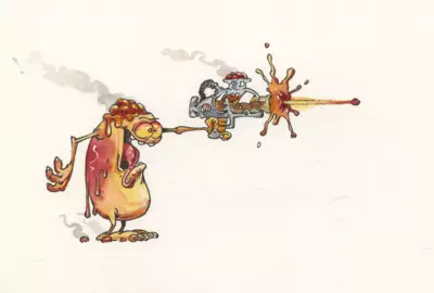 Blork Lava Gun