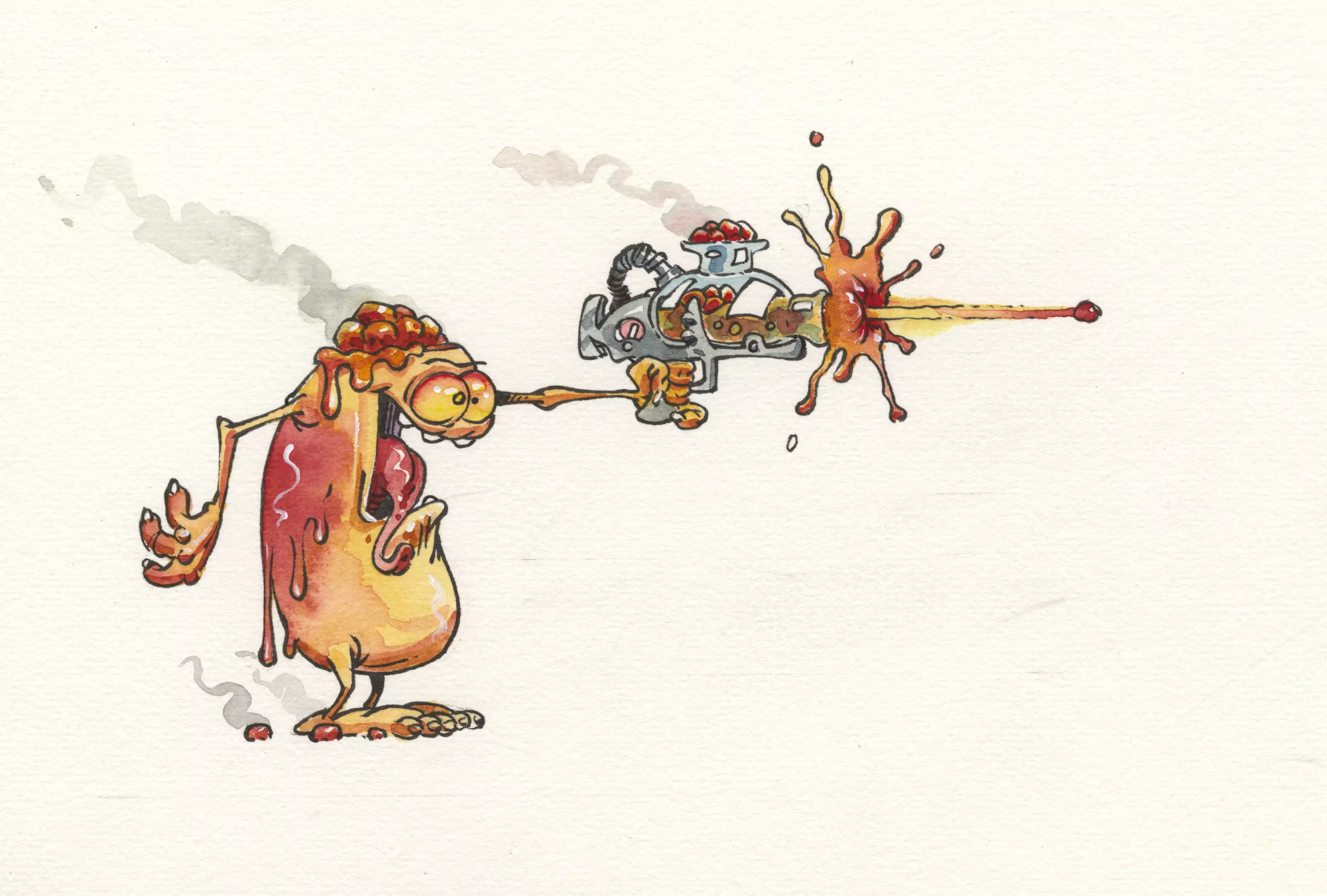 Blork Lava Gun