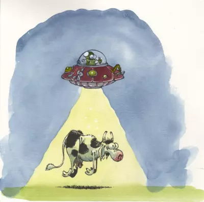 Vache OVNI