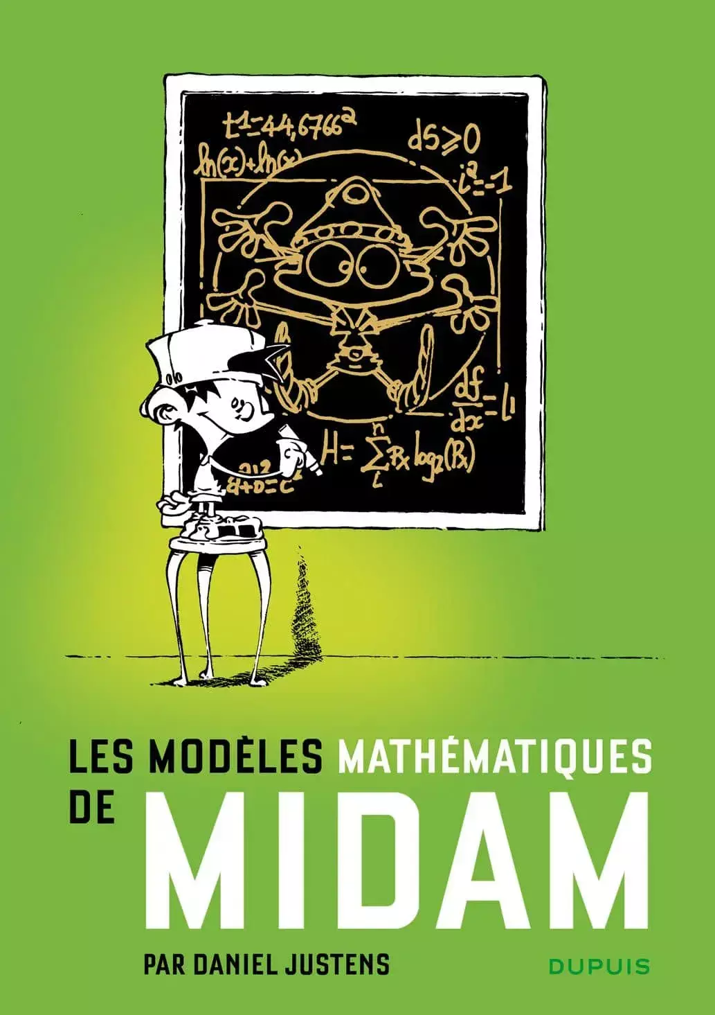 Livre "Les modèles mathématiques de Midam"  édition limitée dédicacée, signée et numérotée de 1 à 100