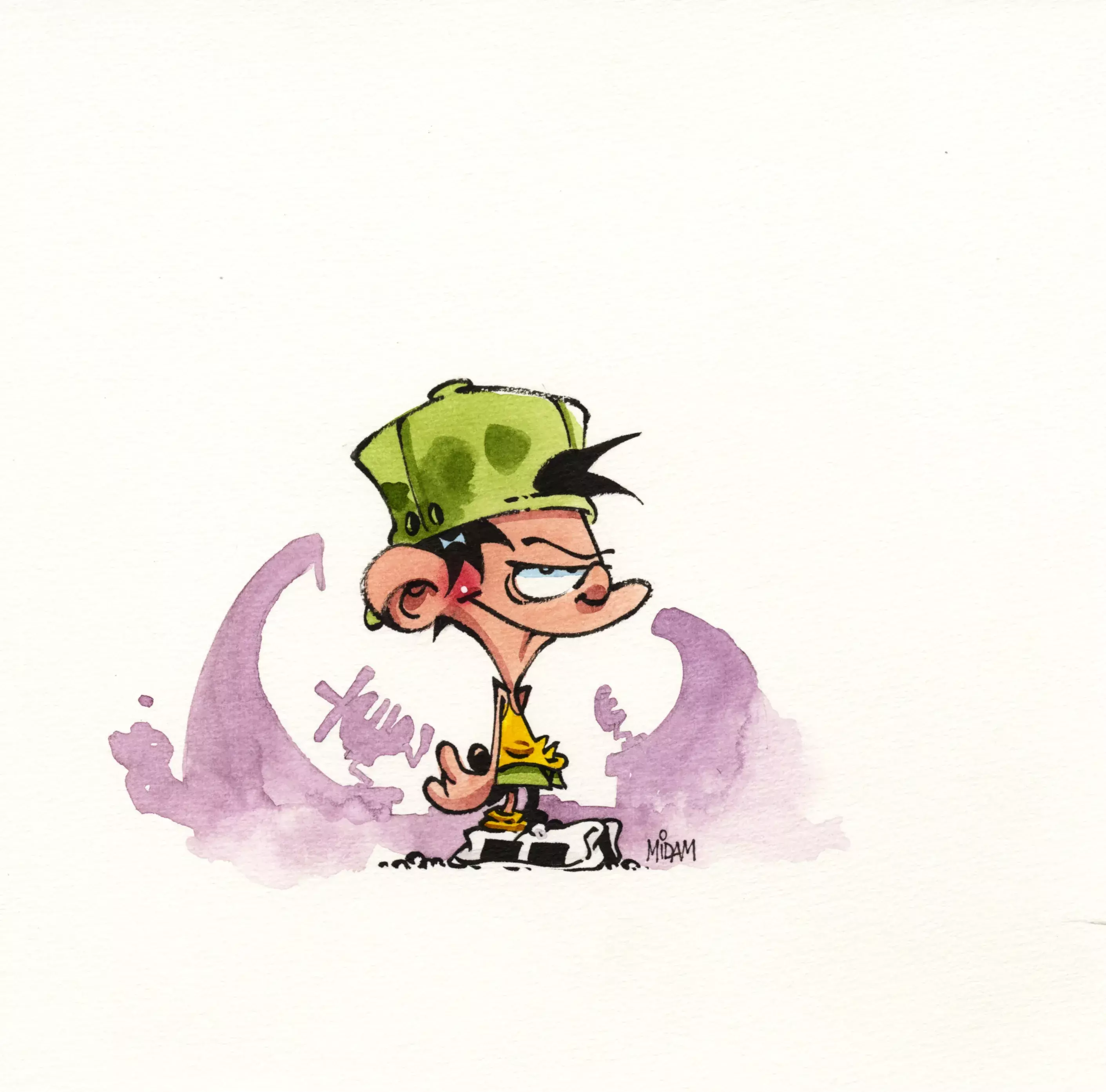 Kid Paddle borne ombre 2